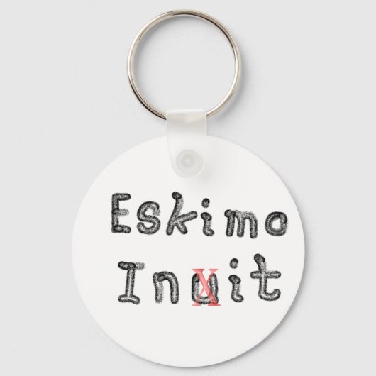 Eskimo Inuit Init Schlüsselanhänger (Vorderseite)