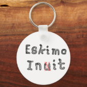 Eskimo Inuit Init Schlüsselanhänger (Vorderseite)