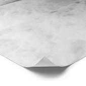 Eskimo Jäger mit Polarbärenfotografie Poster (Ecke)