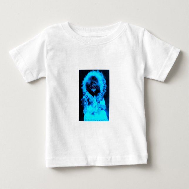 Eskimo Kid Baby T-shirt (Vorderseite)
