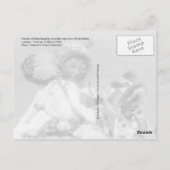 Eskimo Kinder in Kostümen, Nunivak, Alaska Postkarte (Rückseite)