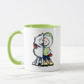 Eskimo Kisses Winter Tasse (Links)