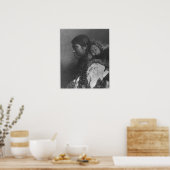 Eskimo Mutter & Kind Poster (Küche)