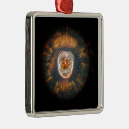 Eskimo Nebula Postcard Ornament Aus Metall (Rechts)
