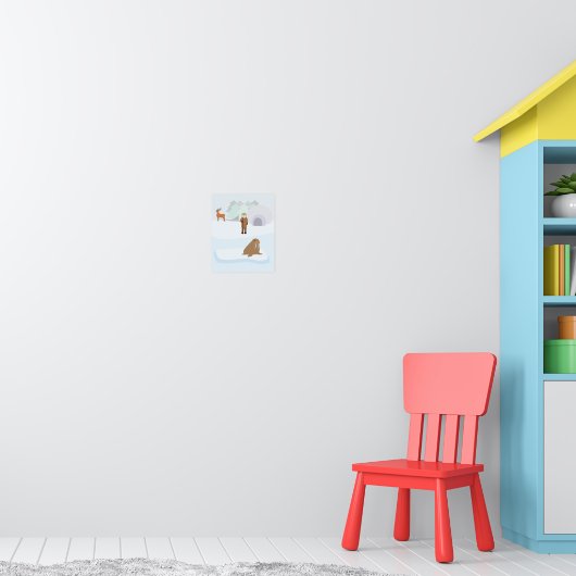 Eskimo Poster (Kinderzimmer 1)