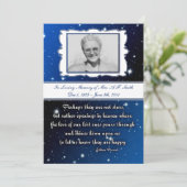 Eskimo Proverb-Sterne auf der Speicherkarte Ankündigung (Stehend Vorderseite)