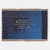 Eskimo Proverb Vielleicht sind sie keine Sterne Decke (Vorderseite)