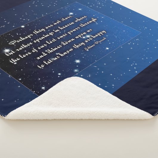 Eskimo Proverb Vielleicht sind sie keine Sterne Sherpadecke (3/4)