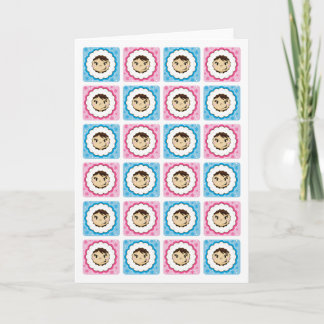 Eskimo Repeat Postcard Feiertagskarte