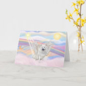 Eskimo Spitz Karte (Gelbe Blume)