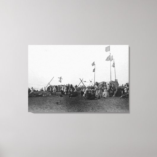 Eskimo Sports at Barrow, Alaska Fotograf Leinwanddruck (Vorderseite)