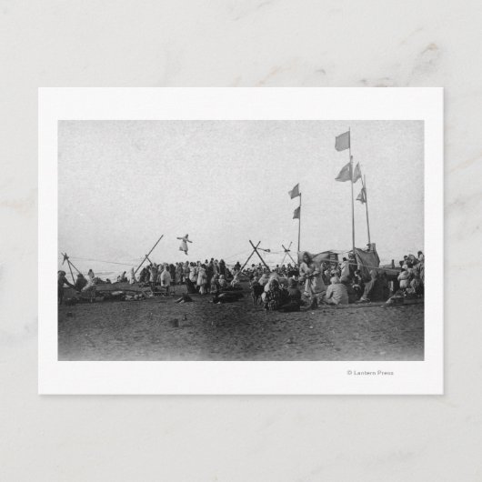 Eskimo Sports at Barrow, Alaska Fotograf Postkarte (Vorderseite)