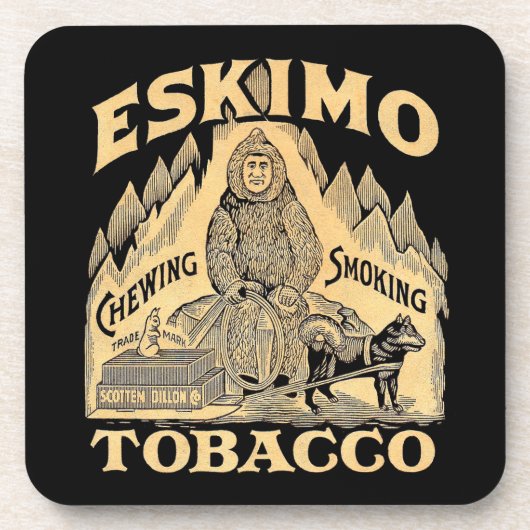 Eskimo Tobacco Getränkeuntersetzer (Vorderseite)