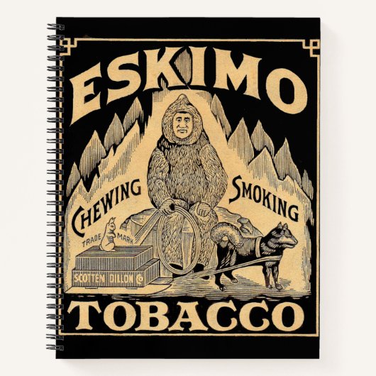 Eskimo Tobacco Notizblock (Vorderseite)
