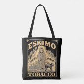 Eskimo Tobacco print Tasche (Rückseite)