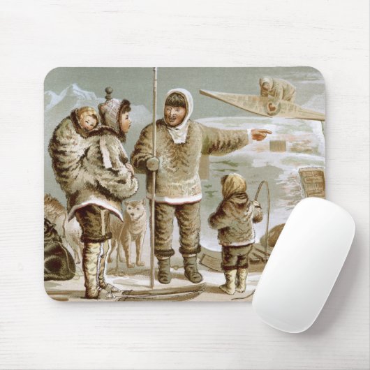Eskimofamilie Mousepad (Mit Mouse)