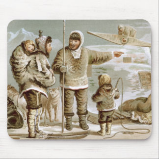 Eskimofamilie Mousepad