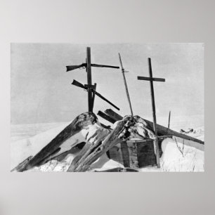 Eskimograb in Alaska-Fotografie Poster