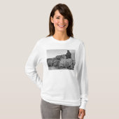 Eskimopelz-Händler in Nome, Alaska-Fotografie T-Shirt (Vorne ganz)