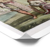 Eskimos, 1817 (Farbgravur) Poster (Ecke)