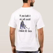 Eskorteflug! T-Shirt (Rückseite)