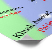 ESL Bright and Colorful Multicultural Poster (Ecke)