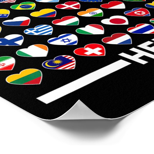 ESL Lehrer sind alle willkommen bei Worlds Virtua Poster (Ecke)