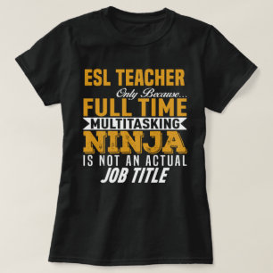 ESL-Lehrer T-Shirt