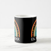 ESL-Lehrerin Boho Rainbow Back to School Appreciat Kaffeetasse (Mittel)