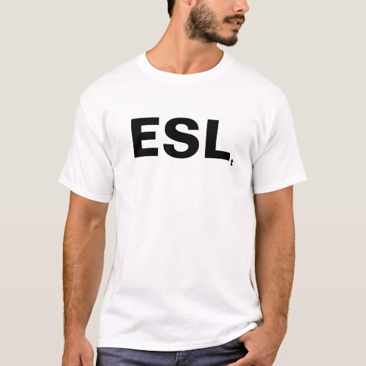 ESL T-Shirt (Vorderseite)