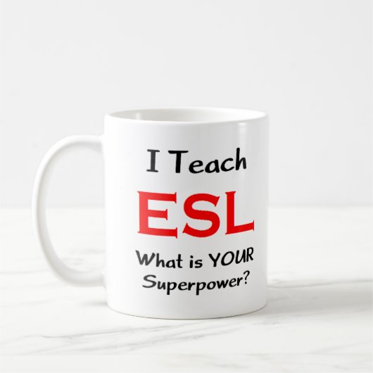 esl teach kaffeetasse (Links)