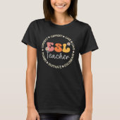 ESL Teacher Appreciation Week Back to School T-Shirt (Vorderseite)
