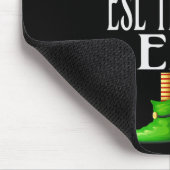 Esl Teacher Elf Xmas Funny Family Matching Group C Mousepad (Ecke)