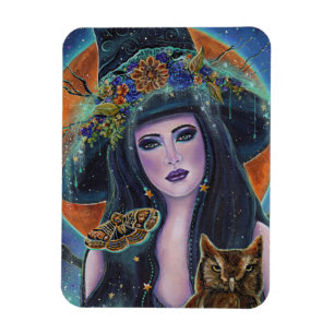 Esme Halloween von Renee L Lavoie Magnet