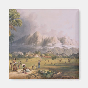 Esmeralda, auf dem Orinoco, Standort von einem Magnet