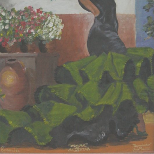 Esmeralda Aufkleber (Vorderseite)