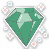 Esmeralda cutie aufkleber (Vorderseite)