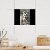 Esmeralda Illustration Poster (Küche)