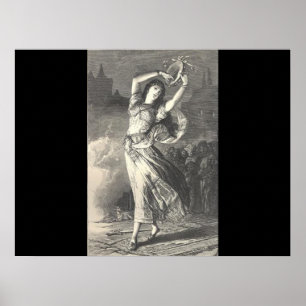 Esmeralda  Illustration Poster