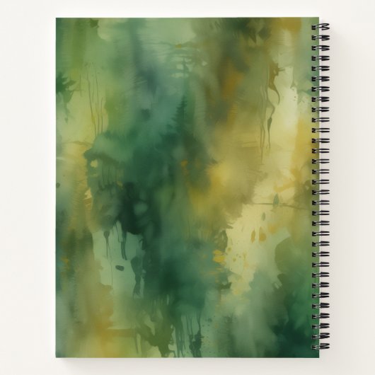 Esmeralda India Notizblock (Rückseite)