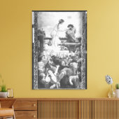 Esmeralda und Quasimodo, 1905 Leinwanddruck (Insitu (Wohnzimmer))