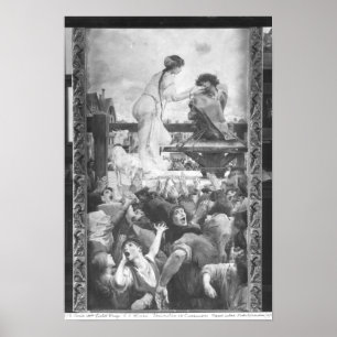 Esmeralda und Quasimodo, 1905 Poster