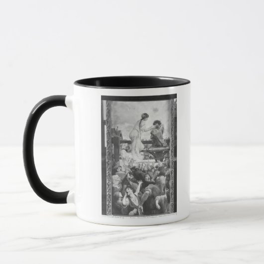 Esmeralda und Quasimodo, 1905 Tasse (Links)