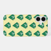 esmeralda verde vector iPhone 16 hülle (Rückseite (Horizontal))