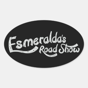 Esmeraldas Roadshow Offiziell Oval Sticker