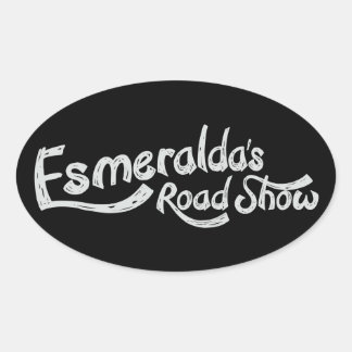 Esmeraldas Roadshow Offiziell Oval Sticker