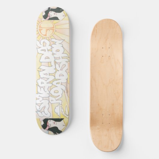 Esmeraldas Roadshow Offizieller Skateboard-Deck Skateboard (Vorderseite)