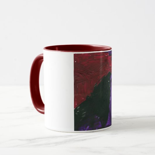Esmereldas Rothko Tasse (Vorderseite Links)