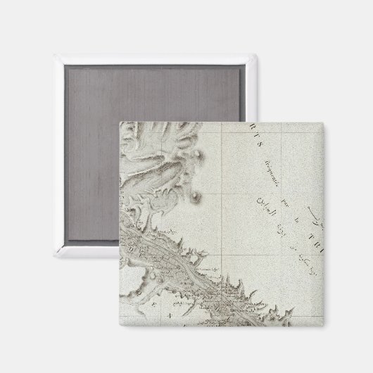 Esne, Ägypten Magnet (Vorderseite/Rückseite)