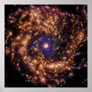 ESO Spiral Starburst Galaxie Messier 61 Poster